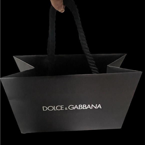 Dolce & Gabbana Black Gift Bag with Tissue Paper - Picture 2 of 2